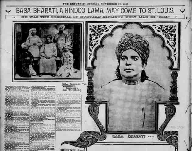 Baba Bharati: Journalist, Swami, Anti-Colonial Agitator